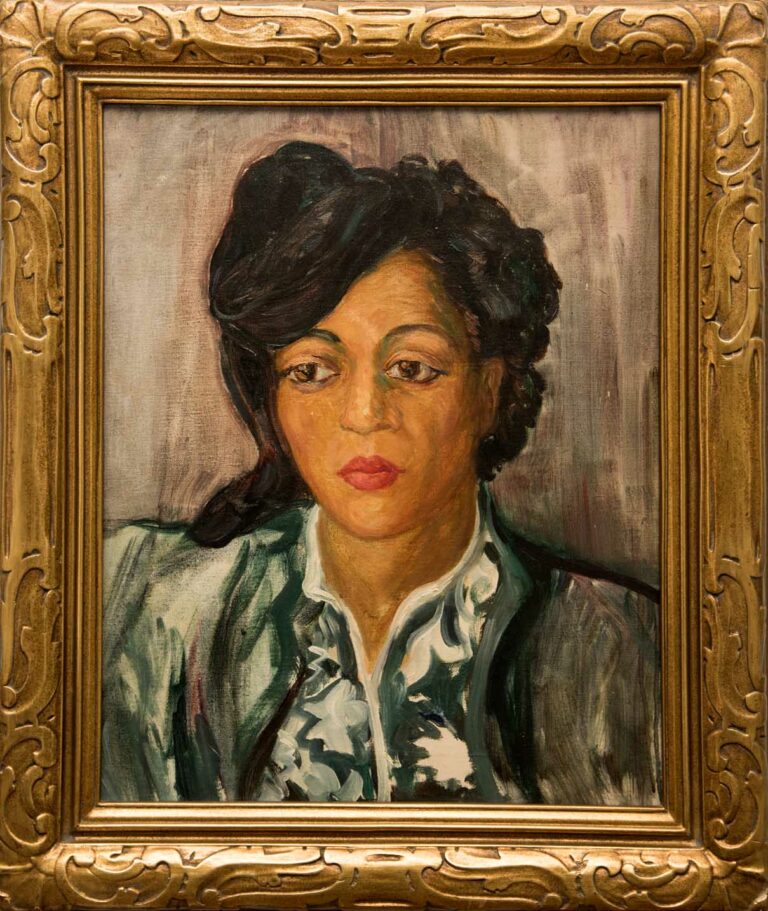 Portrait of a Black Woman by Lydia Cooley Freeman