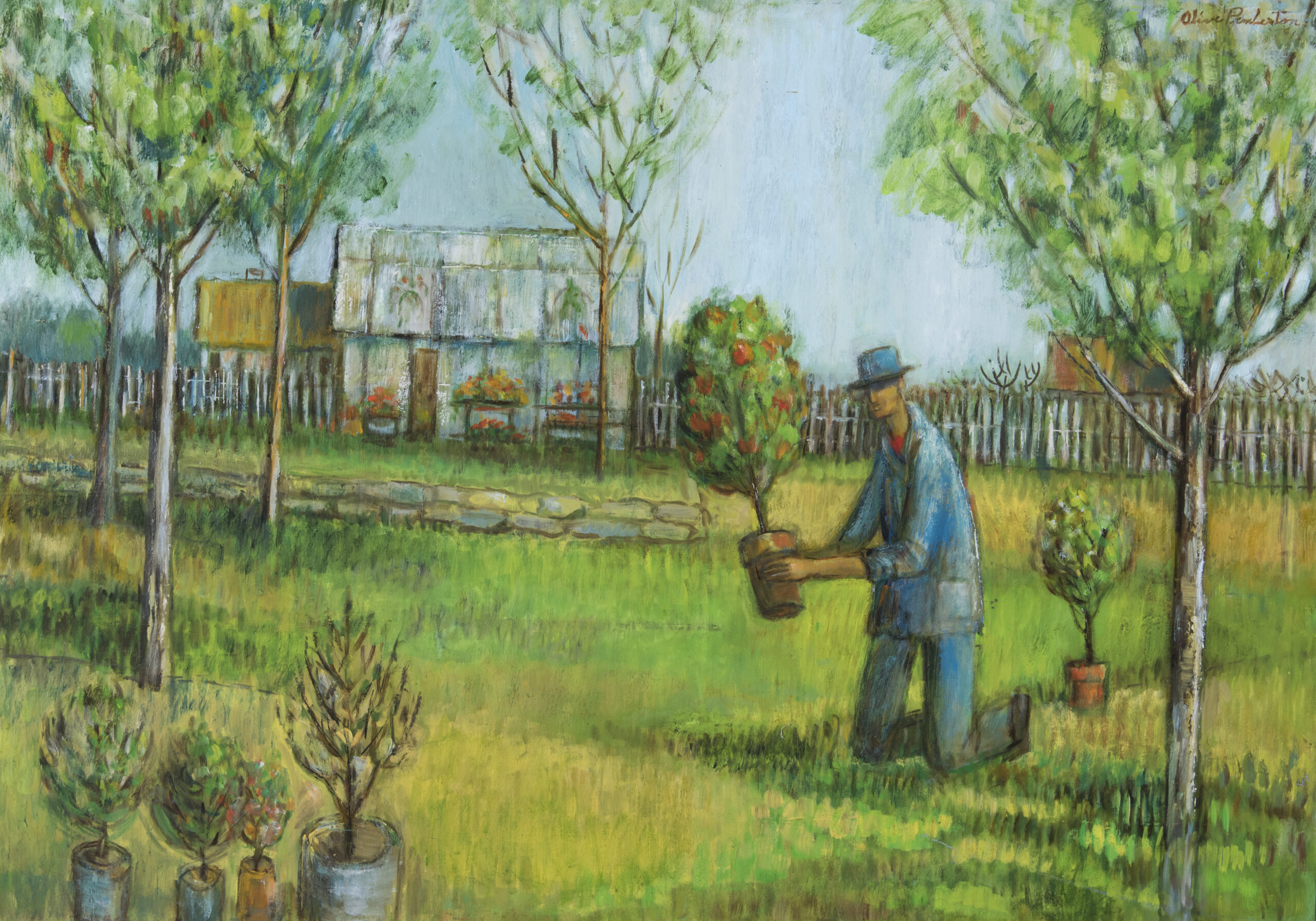 Greenhouse & Gardner by Pemberton, Olive Nicholson Northwell Art