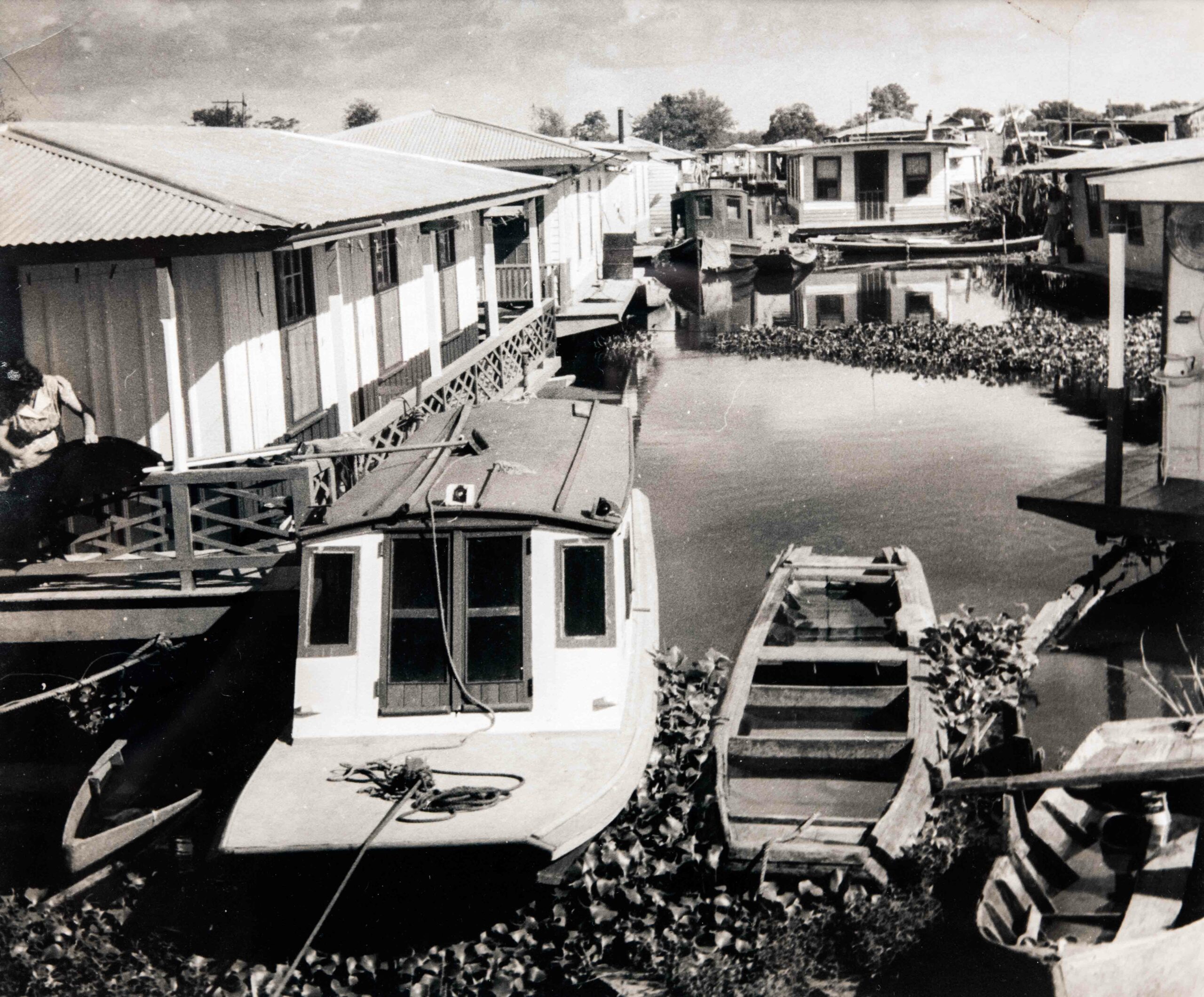Houseboat Village by Ramsey, Carolyn Northwell Art